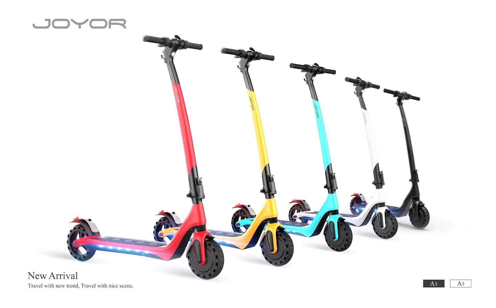 Les scooters électriques JOYOR de série A